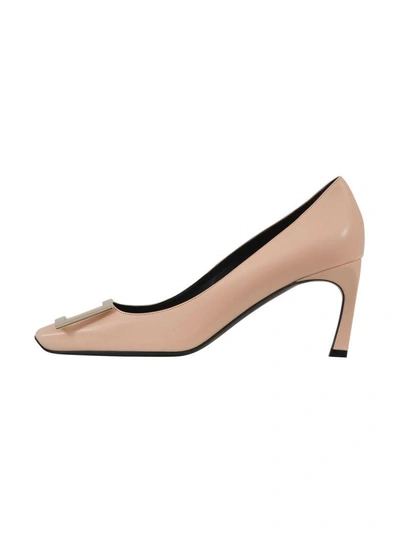 Roger Vivier 7cm Trompette Pumps In Nude