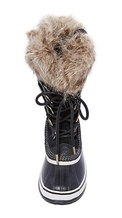 Shop Sorel Joan Of Arctic Boots In Black/stone