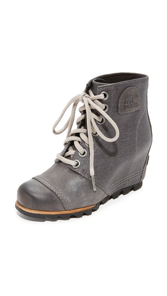 grey sorel wedge