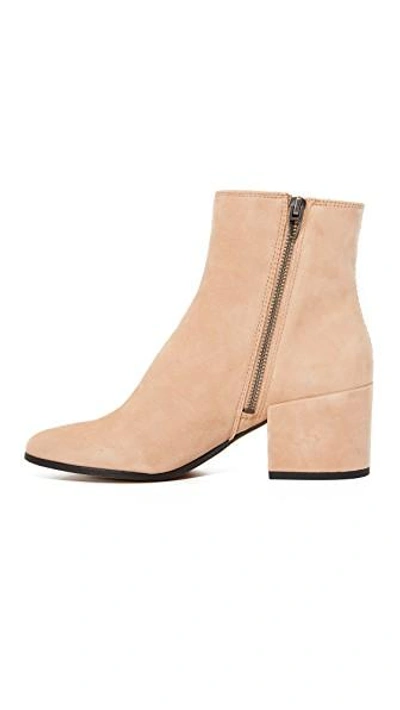 Shop Dolce Vita Maude Suede Booties In Blush