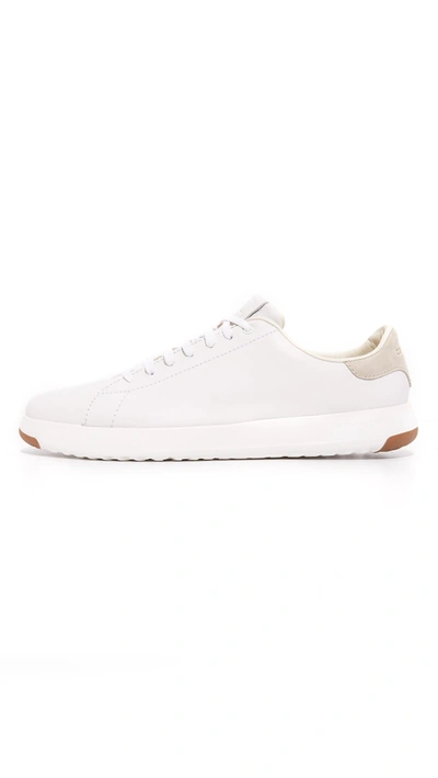 Shop Cole Haan Grandpro Tennis Sneakers White