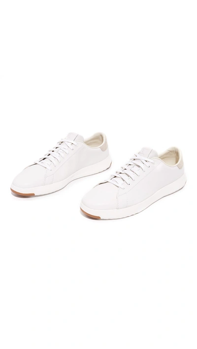 Shop Cole Haan Grandpro Tennis Sneakers White