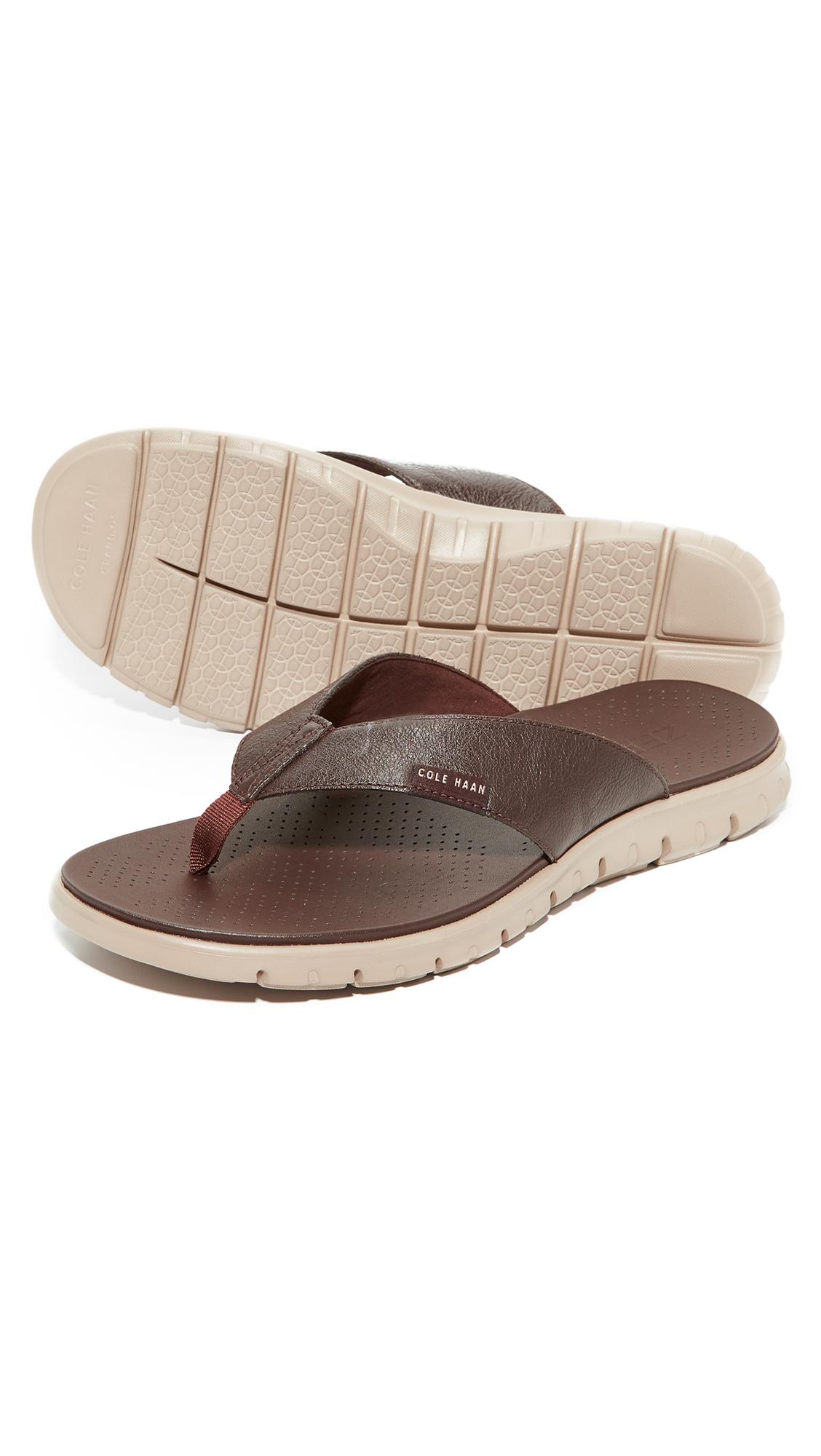 cole haan men's zerogrand thong sandal