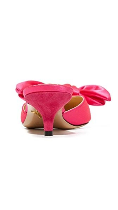 Shop Charlotte Olympia Sophie Pumps In Hot Pink