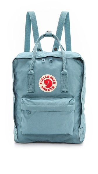 kanken sky blue backpack