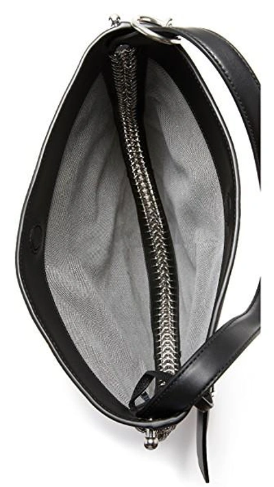 Shop Alexander Wang Roxy Hobo Bag In Black