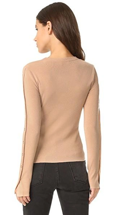 Shop A.l.c . Knox Sweater In Skin