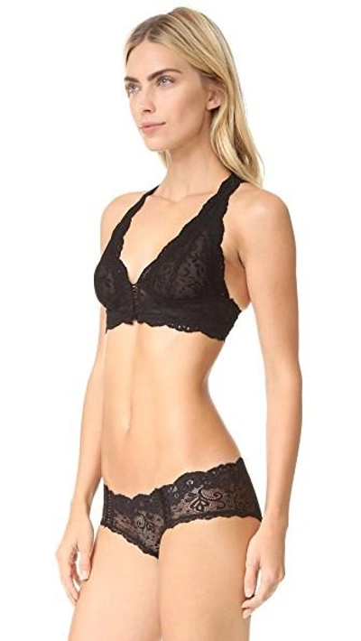 Shop Les Coquines Bardot Bra In Noir