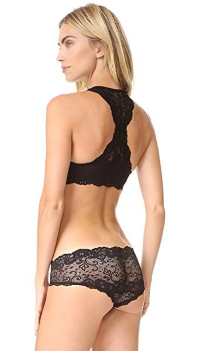 Shop Les Coquines Bardot Bra In Noir