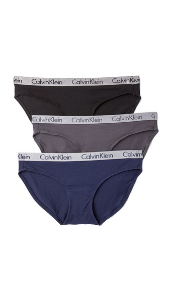 calvin klein radiant cotton bikini 3 pack