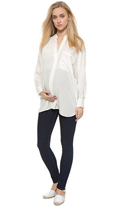 Shop James Jeans Twiggy Maternity Skinny Jeans In China Doll