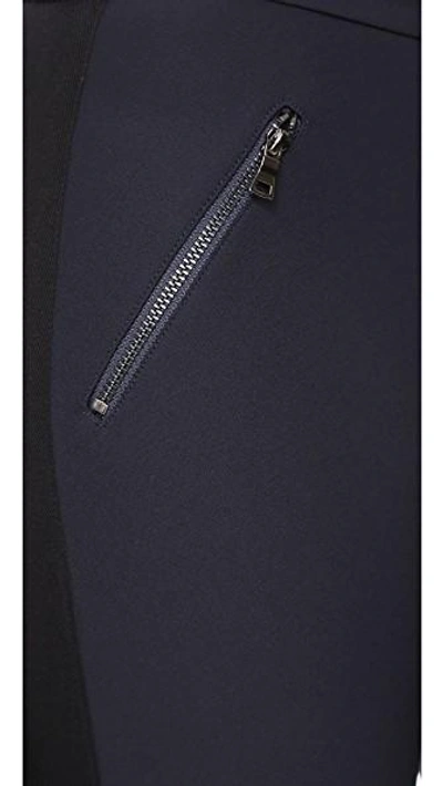 Shop Rebecca Taylor Ava Techy Pants In Navy