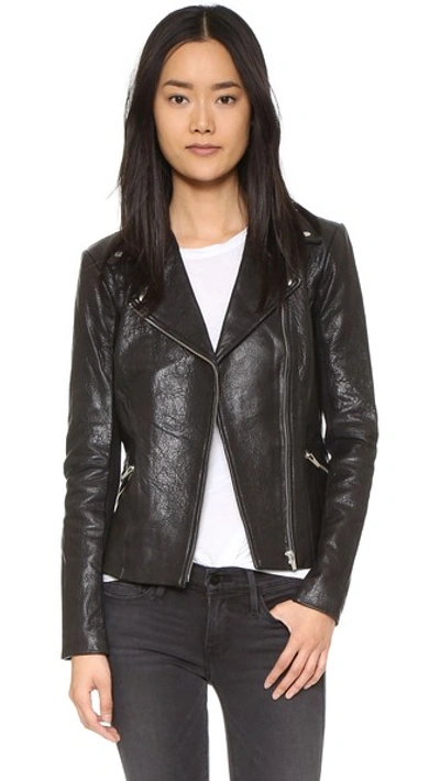 Veda Dallas Orion Leather Jacket - 100% Exclusive In Black