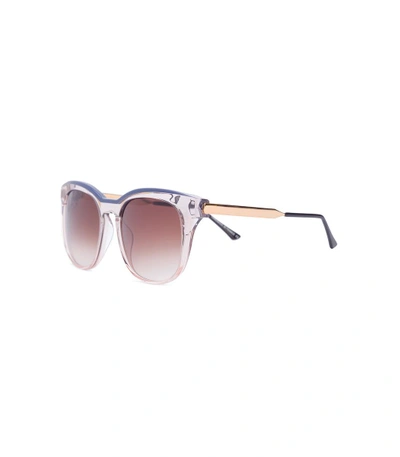 Shop Thierry Lasry Blue/pink Pearly 650 Sunglasses
