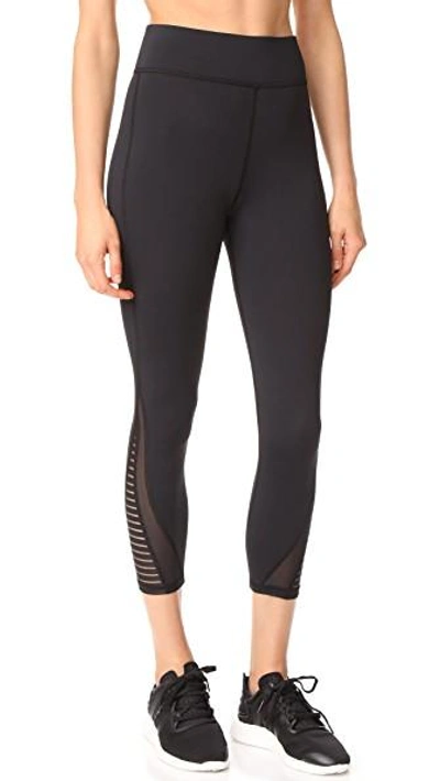 Shop Michi Apex Crop Leggings In Black