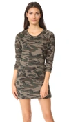 BOBI CAMO TEE DRESS