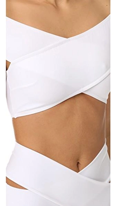 Shop Oye Swimwear Lucette Bikini In White