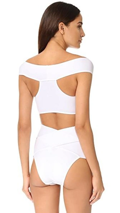 Shop Oye Swimwear Lucette Bikini In White