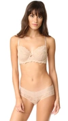 Calvin Klein Underwear Seductive Comfort Full Coverage Unlined Bra In Bare