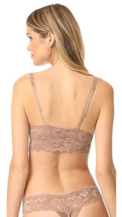 Shop Cosabella Never Say Never Sweetie Soft Bra In Sandalwood