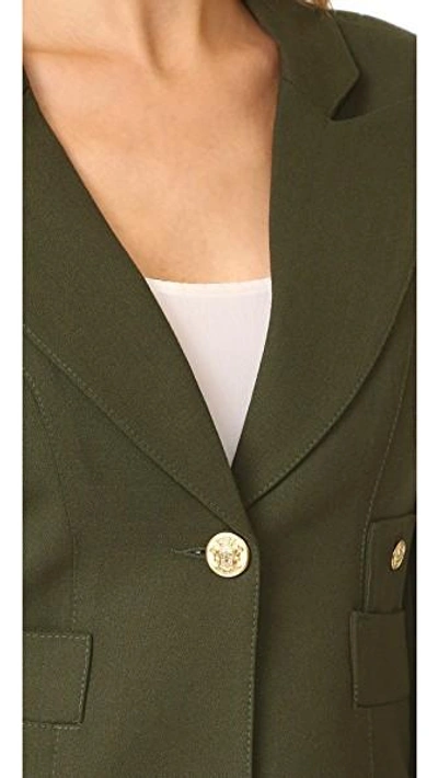 Shop Smythe Duchess Blazer In Army