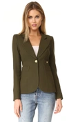 Smythe Classic Duchess Blazer In Army