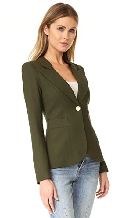 Shop Smythe Duchess Blazer In Army