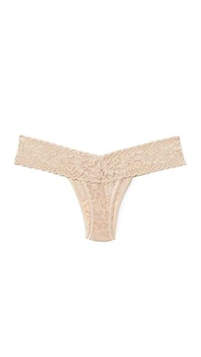Shop Hanky Panky 3 Pack Signature Lace Low Rise Thong Chai