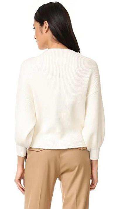 Shop Line & Dot Alder Sweater In White