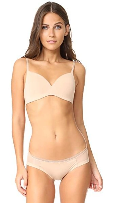 Shop Calvin Klein Underwear Sculpted Bikini Briefs In Bare