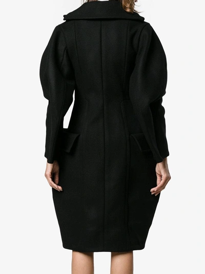 Shop Jacquemus Le Manteau Grandes Poches Coat In Black