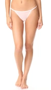 Calvin Klein Underwear Sheer Marq String Thong In Nymph's Thigh