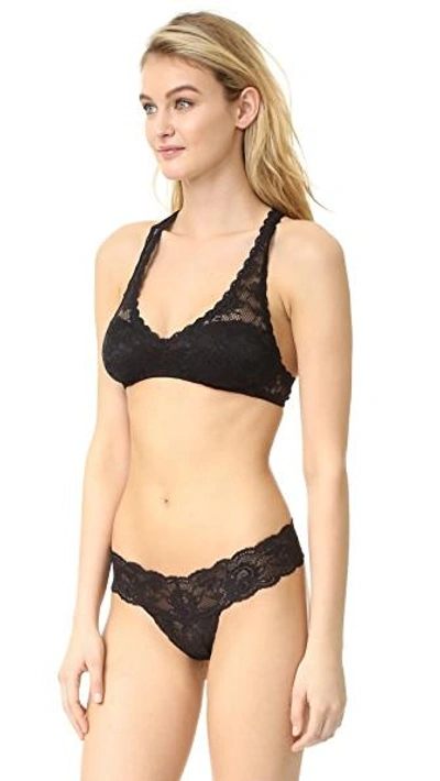 Shop Cosabella Never Say Never Racer Back Bra In Black