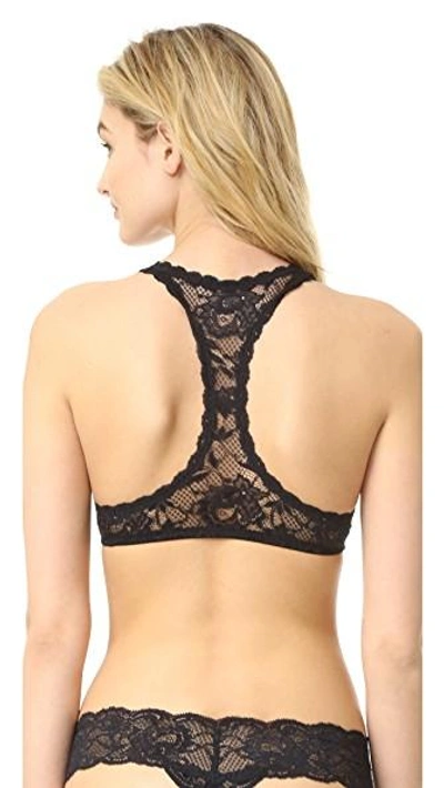 Shop Cosabella Never Say Never Racer Back Bra In Black