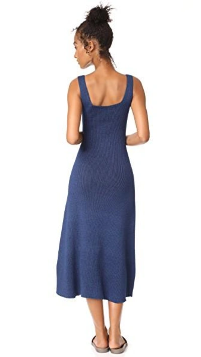 Shop Mara Hoffman Lena Dress In Indigo