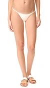 Mikoh Sao Paulo String Bikini Bottoms In Bone