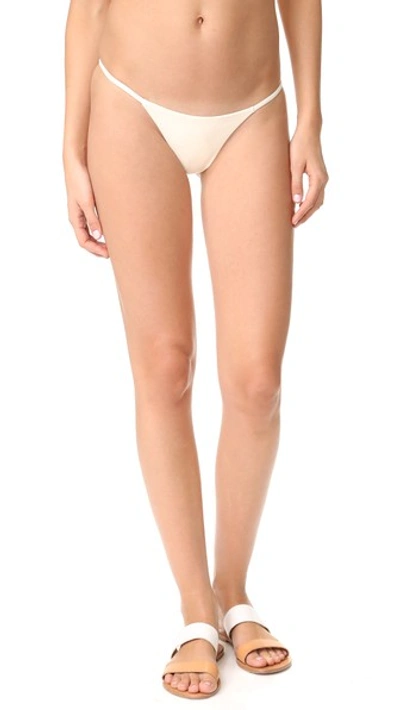 Mikoh Sao Paulo String Bikini Bottoms In Bone