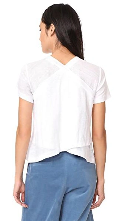 Shop A.l.c Zia Tee In White