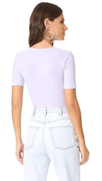 Shop Alix Arden Bodysuit In Lilac