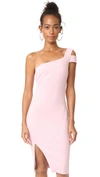 Likely Packard One-shoulder Cocktail Dress In Peony