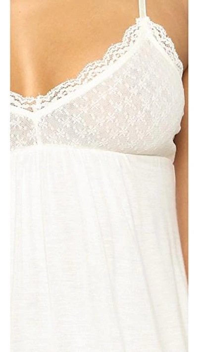 Shop Eberjey Delirious Chemise In Ivory