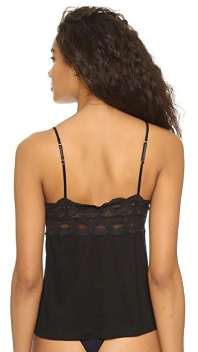 Shop Eberjey India Lace Camisole In Black