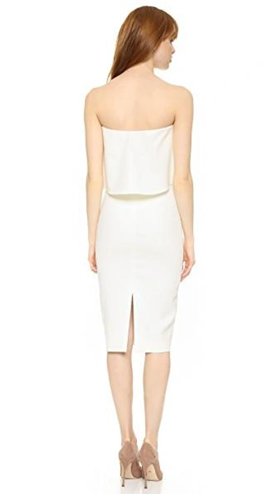 Shop Likely Driggs Dress In White