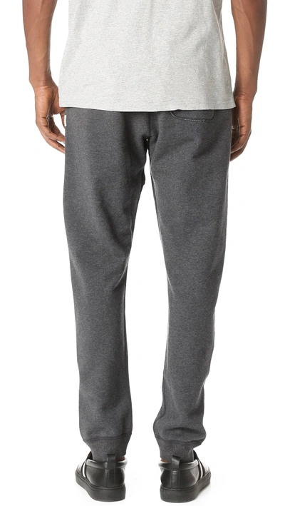 Shop Reigning Champ Mid Weight Terry Slim Sweatpants In Heather Charcoal