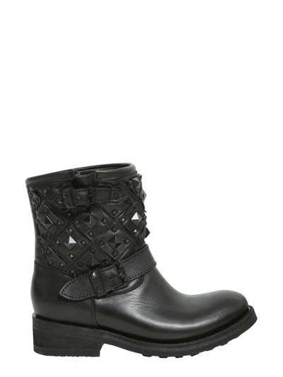 Ash Destroyer Ankle Boots In Black