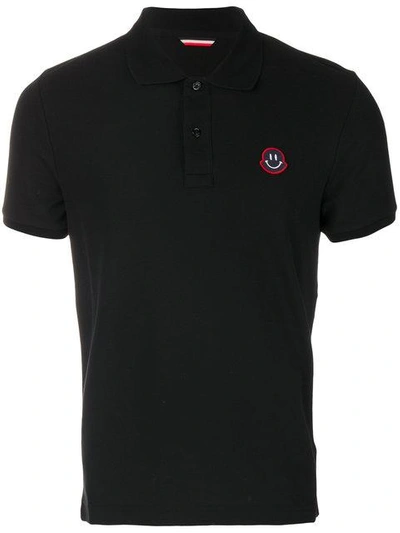 Shop Moncler Classic Polo Shirt