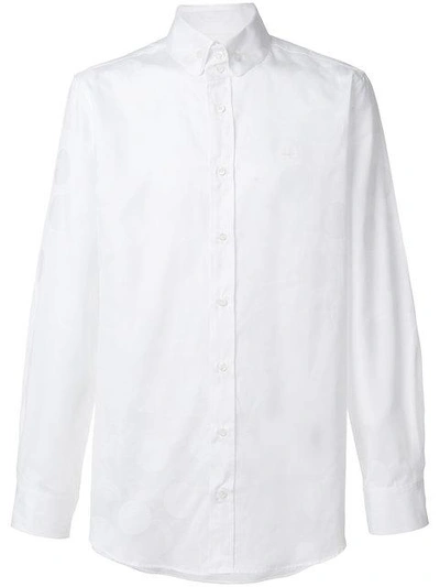 Shop Vivienne Westwood Button-down-hemd Mit Mond-print In White