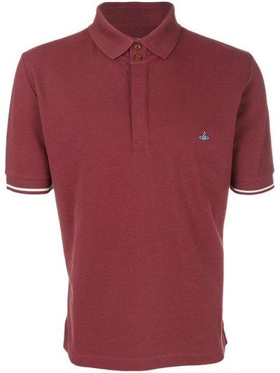 Shop Vivienne Westwood Organic Pique Polo Shirt