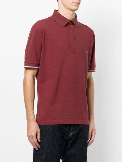 Shop Vivienne Westwood Organic Pique Polo Shirt