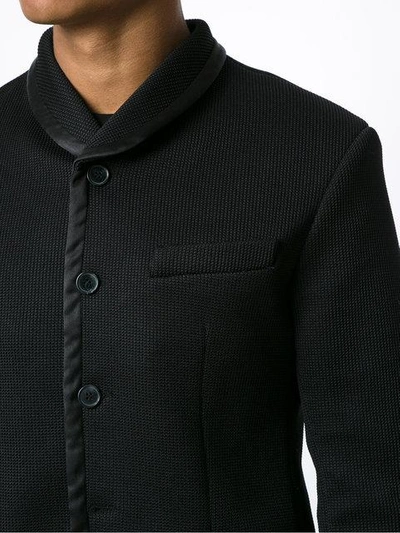 Shop À La Garçonne Panelled Blazer In Black